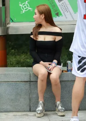 街拍身材真好啊