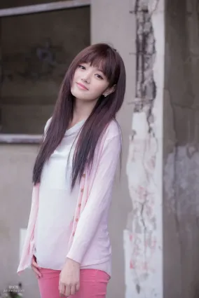 台灣美女林崗怡Didy《粉色少女》寫真集