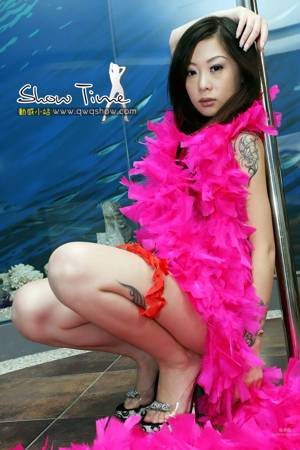 动感之星 蓉儿《钢管舞美女》 [动感小站] NO.030 写真集8