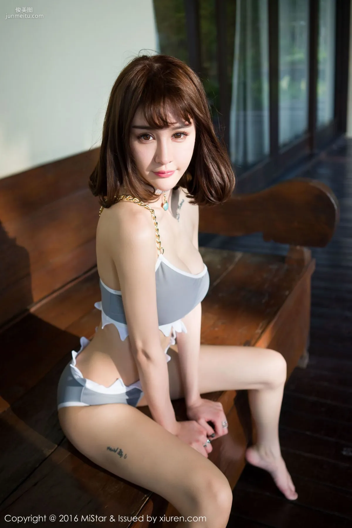 Cheryl青树《兰卡威旅拍》比基尼+校服 [魅妍社MiStar] Vol.076 写真集1