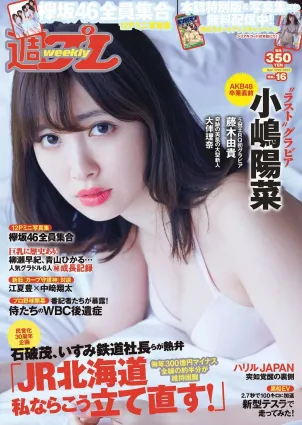 小嶋陽菜 杉原杏璃 紗綾 大伴理奈 藤木由貴 仲村美海 欅坂46 [Weekly Playboy] 2017年No.16 寫真雜志