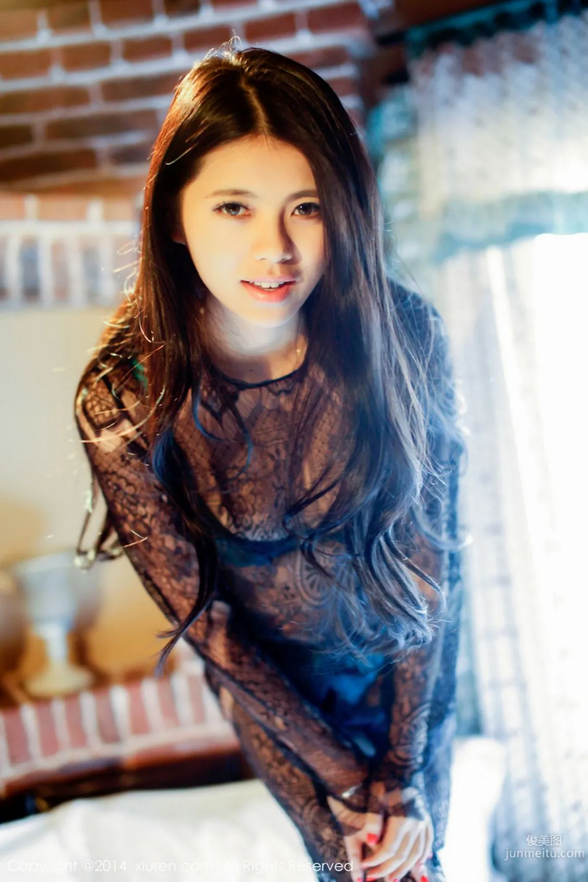 欧阳妮娜娜《透视蕾丝系列》 [秀人网XiuRen] No.265 写真集2