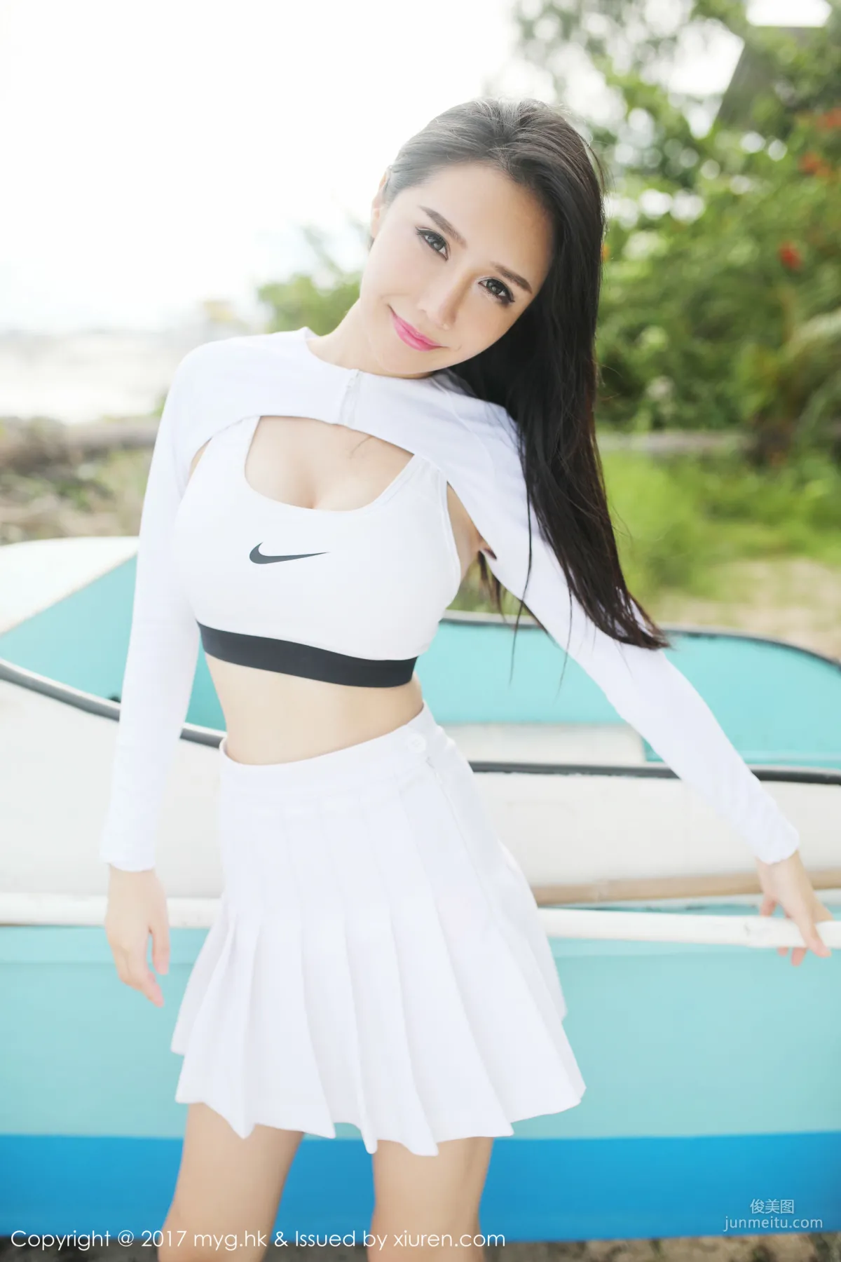于大乔《一如出水的洛神》 [美媛馆MyGirl] Vol.268 写真集1