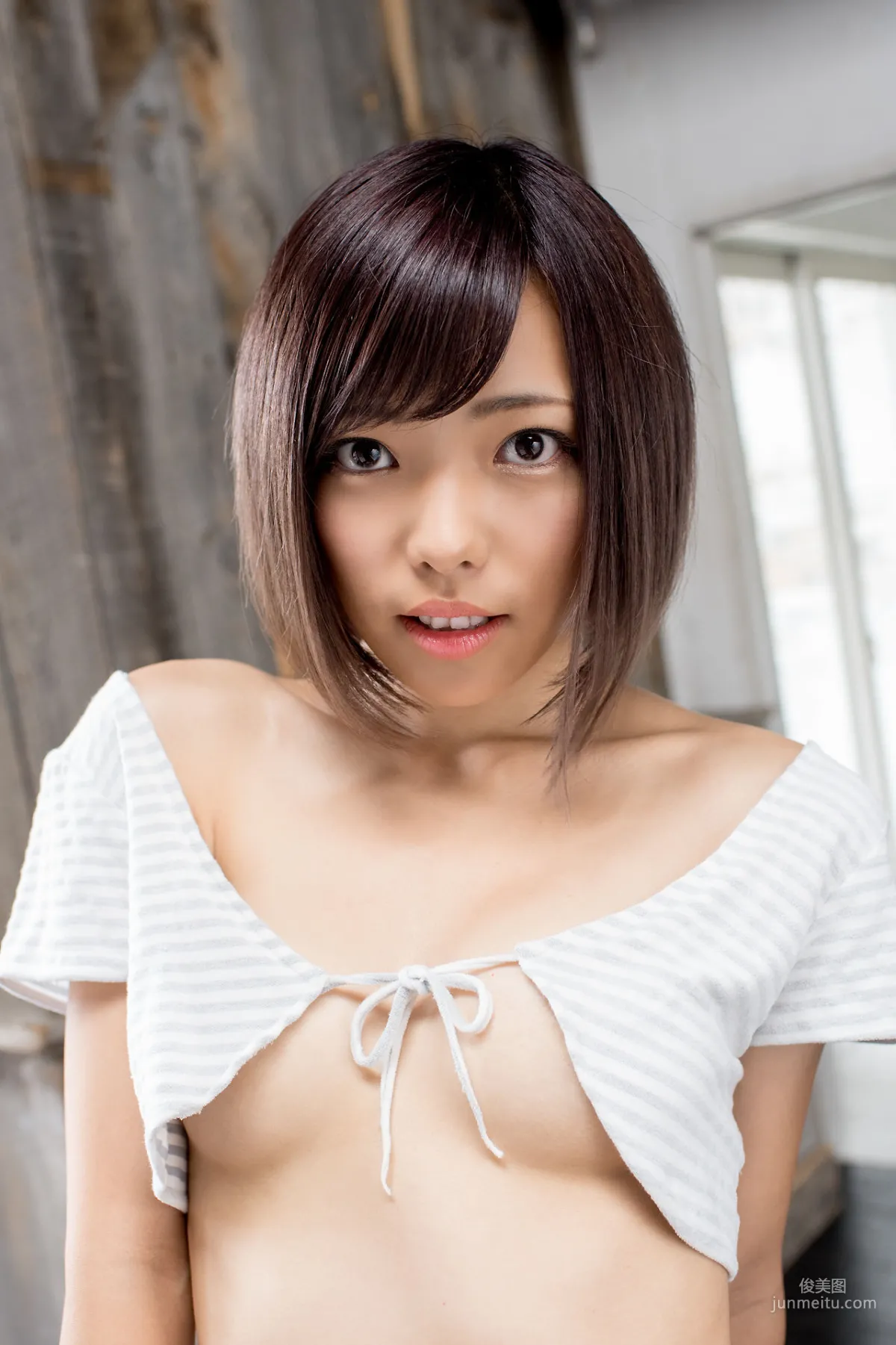 Aya Hirose 広瀬あや《马甲诱惑》 [Minisuka.tv] 写真集8