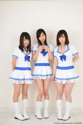 瀬戸愛莉&夏乃ひまわり&一乃瀬るりあ tsu∞na∞gu Set01 [LovePop] 寫真集