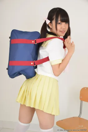 Himawari Natsuno 夏乃ひまわり 學生制服 Set6 [LovePop] 寫真集