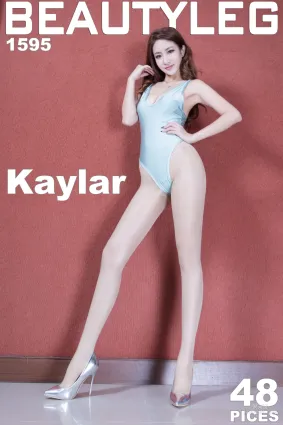 康凱樂Kaylar《肉絲高叉+白絲内衣》 [Beautyleg] No.1595 寫真集
