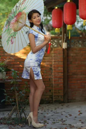 [台灣女神] 簡嘉瑩/小紫《光復新村～》古典旗袍系列 寫真集