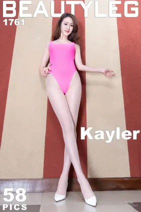 腿模Kaylar《高叉+肉絲襪美腿》 [Beautyleg] No.1761 寫真集
