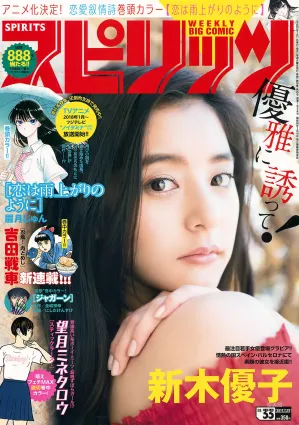 [Weekly Big Comic Spirits] 新木優子 2017年No.33 寫真雜志