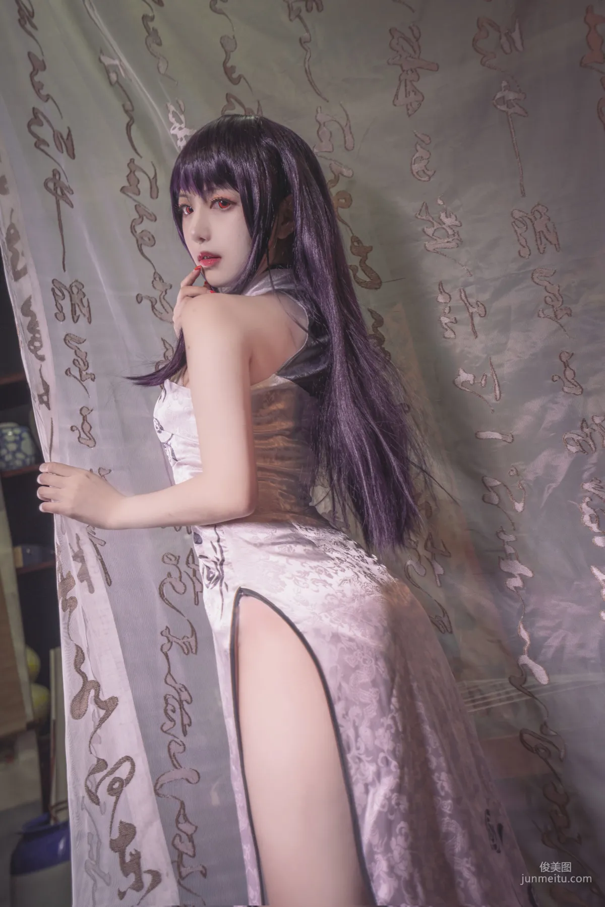 Shika小鹿鹿《学姐旗袍》 [COSPLAY福利] 写真集6