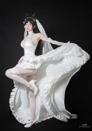 小妖精你的負卿《愛宕花嫁》  [COSPLAY福利] 寫真集