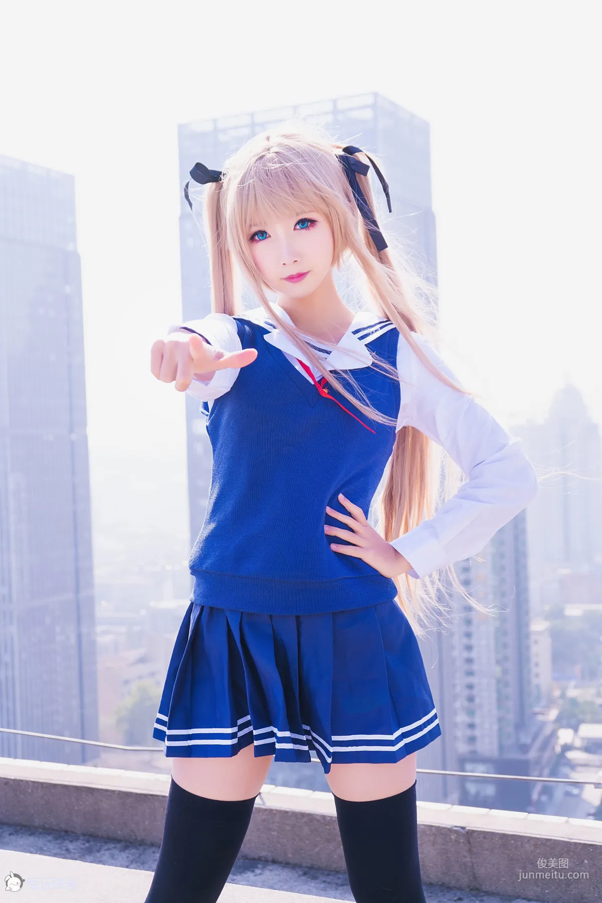 COSER面饼仙儿《双马尾COS》 [COSPLAY美女] 写真集1