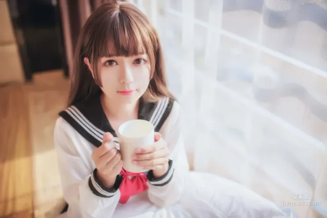白金Saki《半透明水手服》[COSPLAY福利] 寫真集