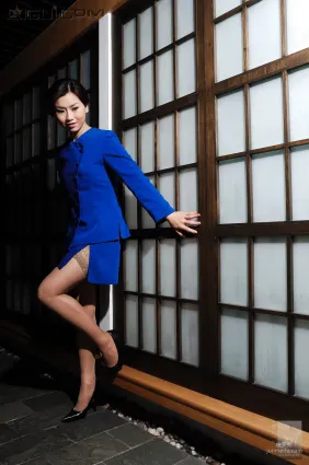 Model 慕子、由美《制服捆綁繩藝》 [麗櫃美束LiGui] 絲足寫真圖片