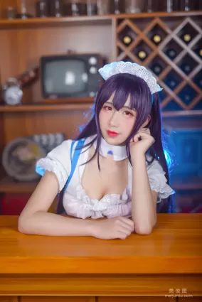 [網紅Coser] 九曲Jean 《加藤惠女仆》 寫真集