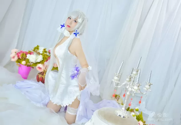 [網紅Coser] 九曲Jean 《婚紗》 寫真集