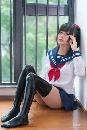 [網紅美女Coser] 銘銘Kizami 《濕濕的JK》 寫真集