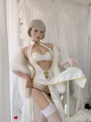 [美女Coser] -白烨- 《白旗袍》 寫真集