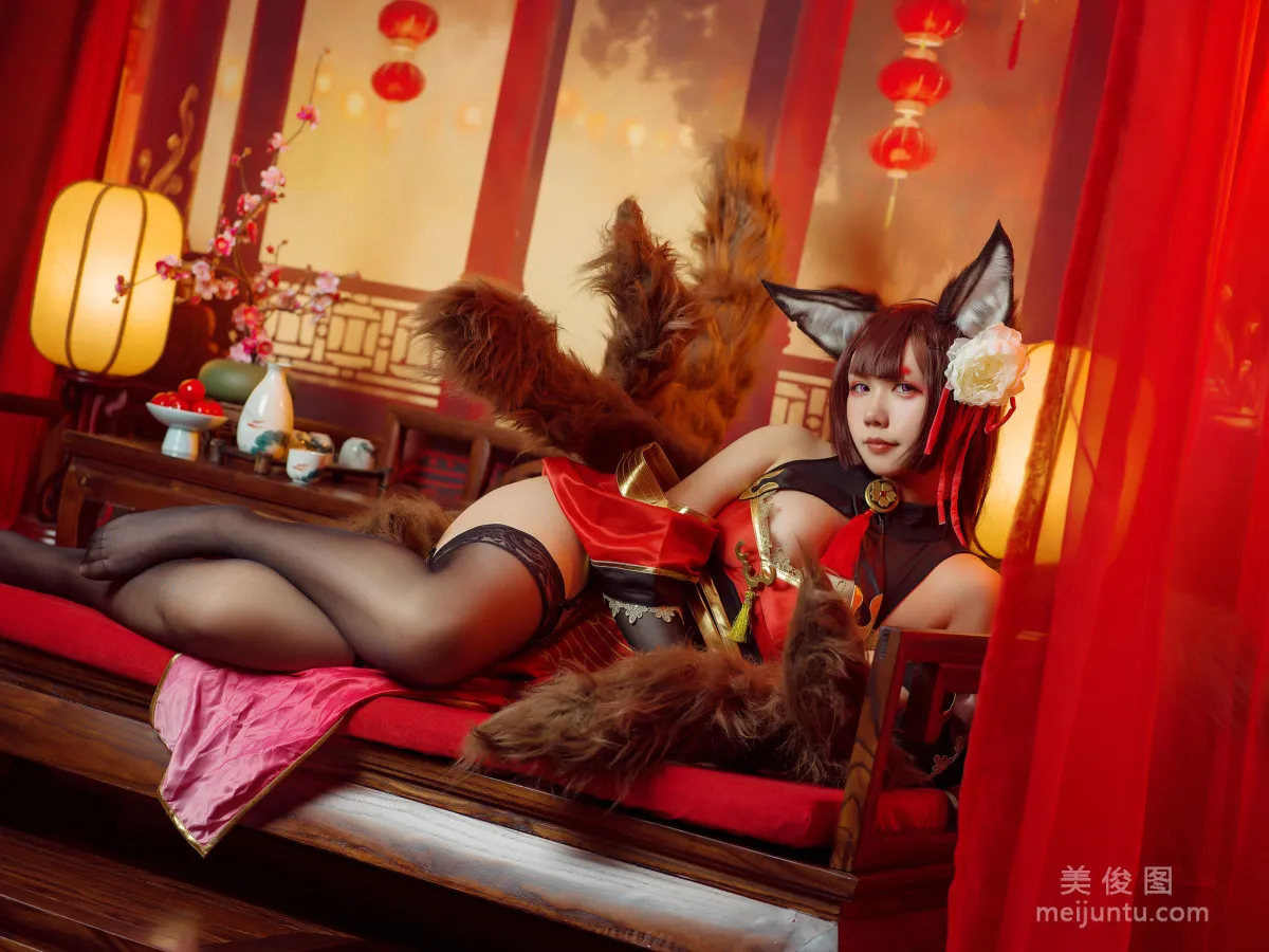 [COS福利] 麻花麻花酱 《天城旗袍》 写真集10