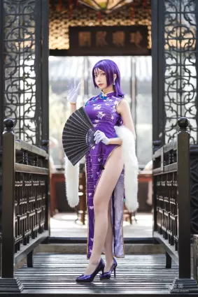 [COS福利] 萌娘迷失人形QUQ 《源賴光》 寫真集