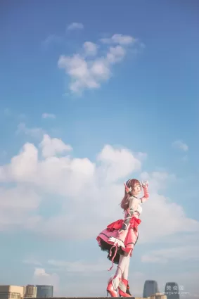 [COS福利] 動漫博主北之北 《守望先鋒 魔法少女D.VA》寫真集
