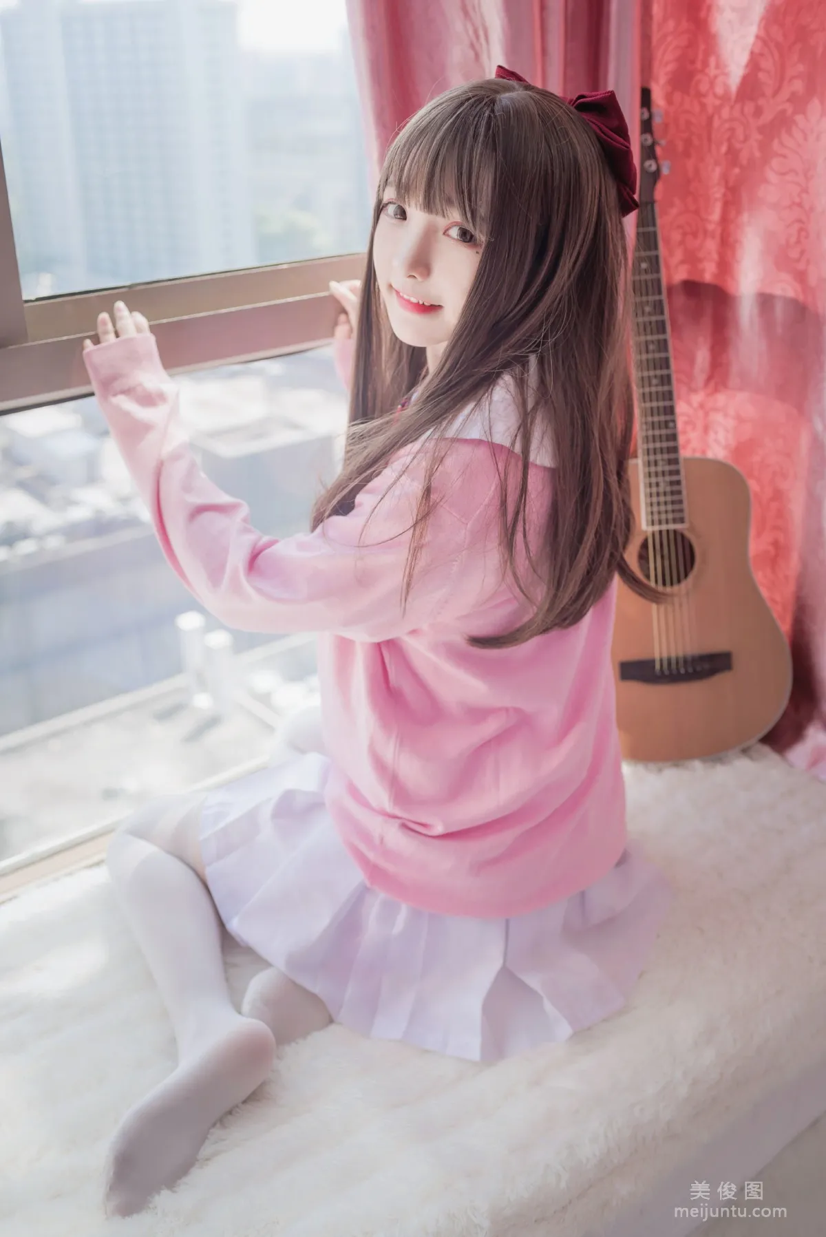 二次元美女古川kagura 《粉色JK》 写真集10