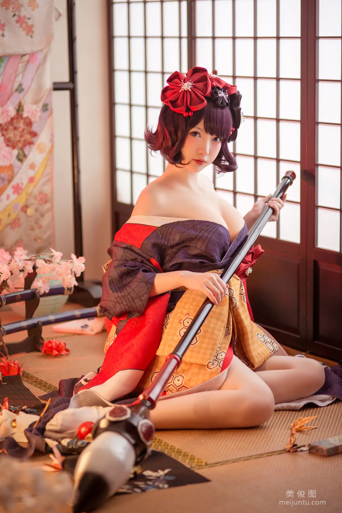 大胸萌妹妖少you1 《葛饰北斋》 写真集1