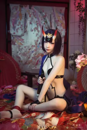[COS福利] 萌妹妖少you1 《酒吞童子》 寫真集