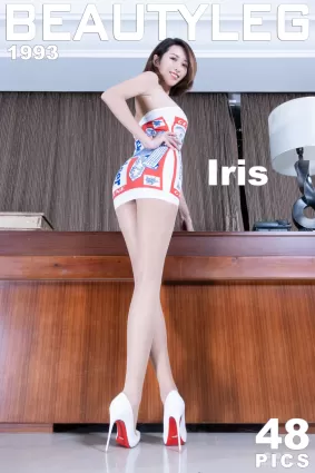 [Beautyleg] No.1993 Iris - 肉絲制服+黑絲旗袍