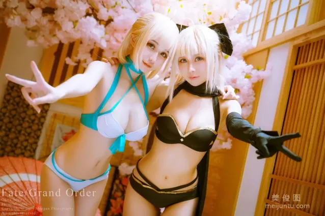 [Cosplay] Miyana咪呀 - 沖田総司 水着