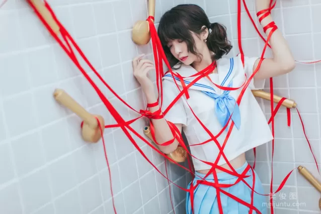 [Cosplay] 瘋貓ss - 浴室JK 寫真集