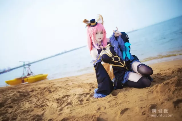 [Cosplay] 萌寵博主yui金魚 - 魔術師玉藻前