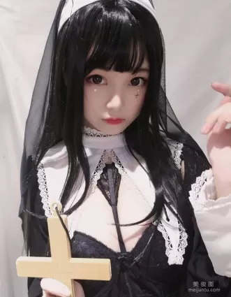 [Cosplay] 萌系小姐姐蜜汁貓裘 - 修女 寫真集