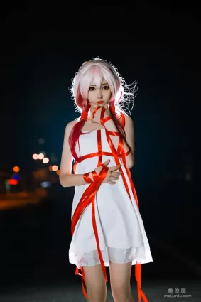 [Cosplay] 動漫博主南桃Momoko - 楪祈白裙