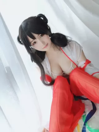 [網紅COSER] 動漫博主小倉千代w - 巫女 寫真集