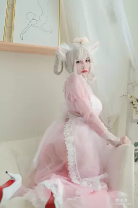 [網紅COSER] 小倉千代w - 透明粉色女仆 寫真集