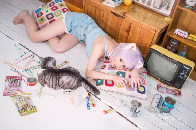 [網紅COSER] 黑貓貓OvO - 養貓小課堂 寫真集