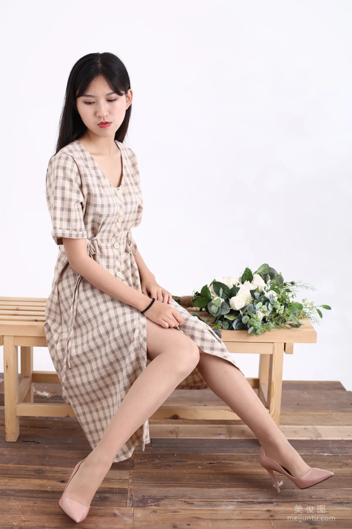 [奈丝] NO.128 小橙子 - 80年代的复古衬衫裙13