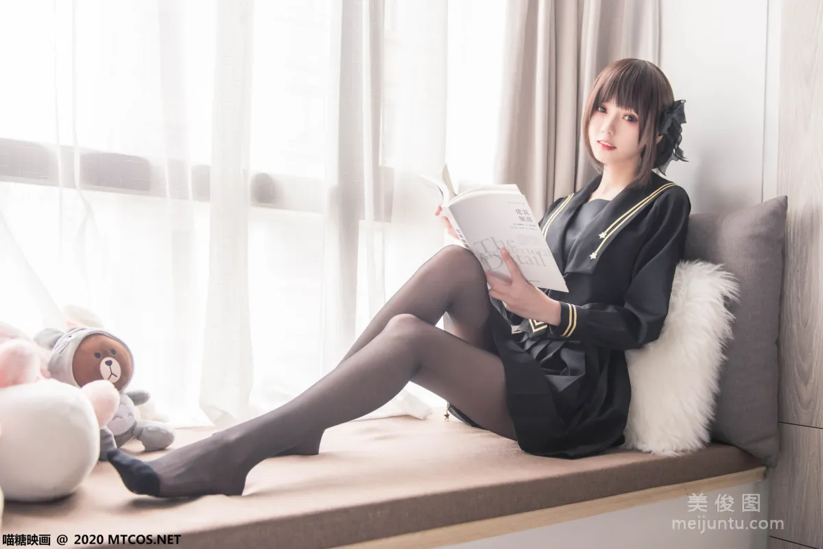 [喵糖映画] VOL.330 窗台少女 写真套图1
