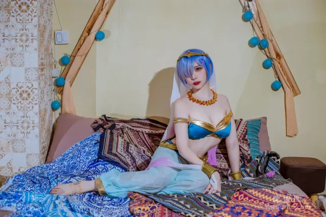 [Cosplay] 二佐Nisa - 蕾姆舞娘