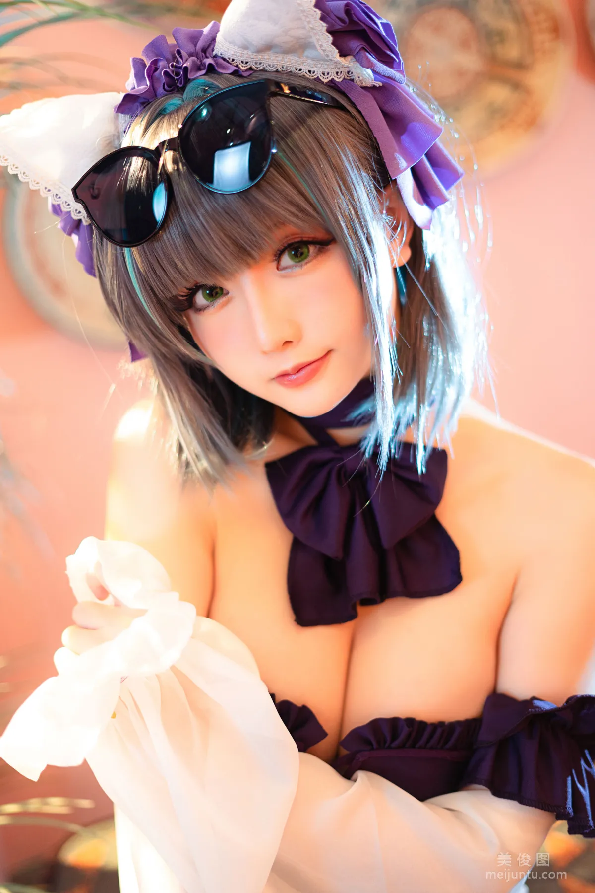 [COS写真] 星之迟迟 - R-Maid《柴郡泳装》10