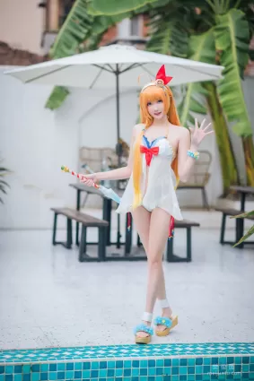 [網紅COSER寫真] 瓜希醬福利 - 公主連結 夏日禦三家 套圖