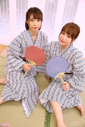 [Cosdoki] 阿部乃みく&amp;篠宮ゆり  abenoshinomiya_pic_yukata1