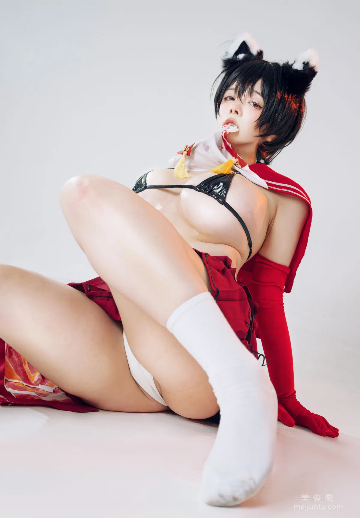 [网红COSER写真] NinJA阿寨寨 - 椿4