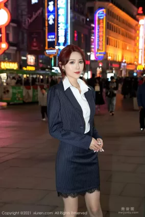 [秀人XiuRen] No.3286 周慕汐baby - 經典職場職業OL制服