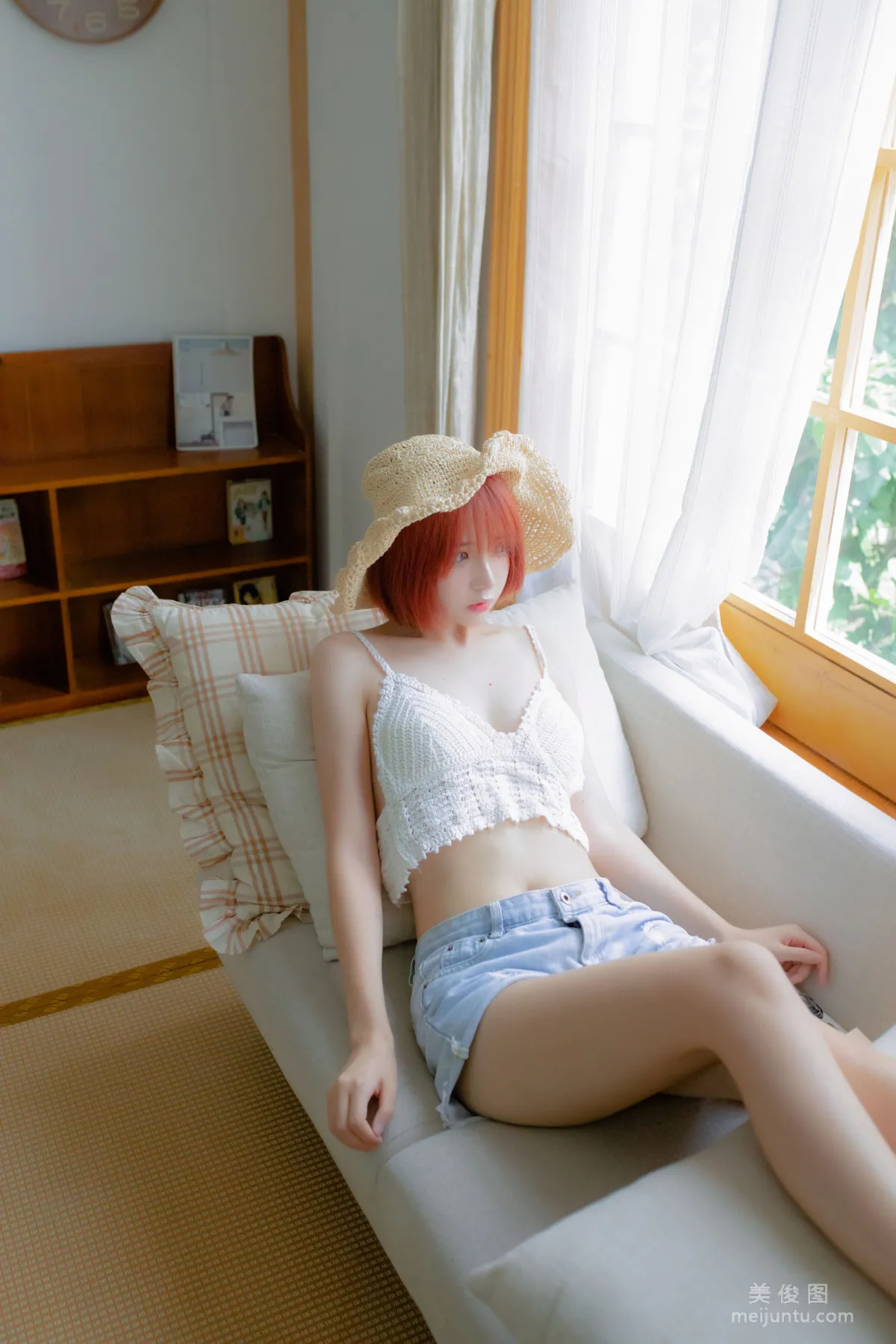 [COS福利] 疯猫ss - 草帽女孩30