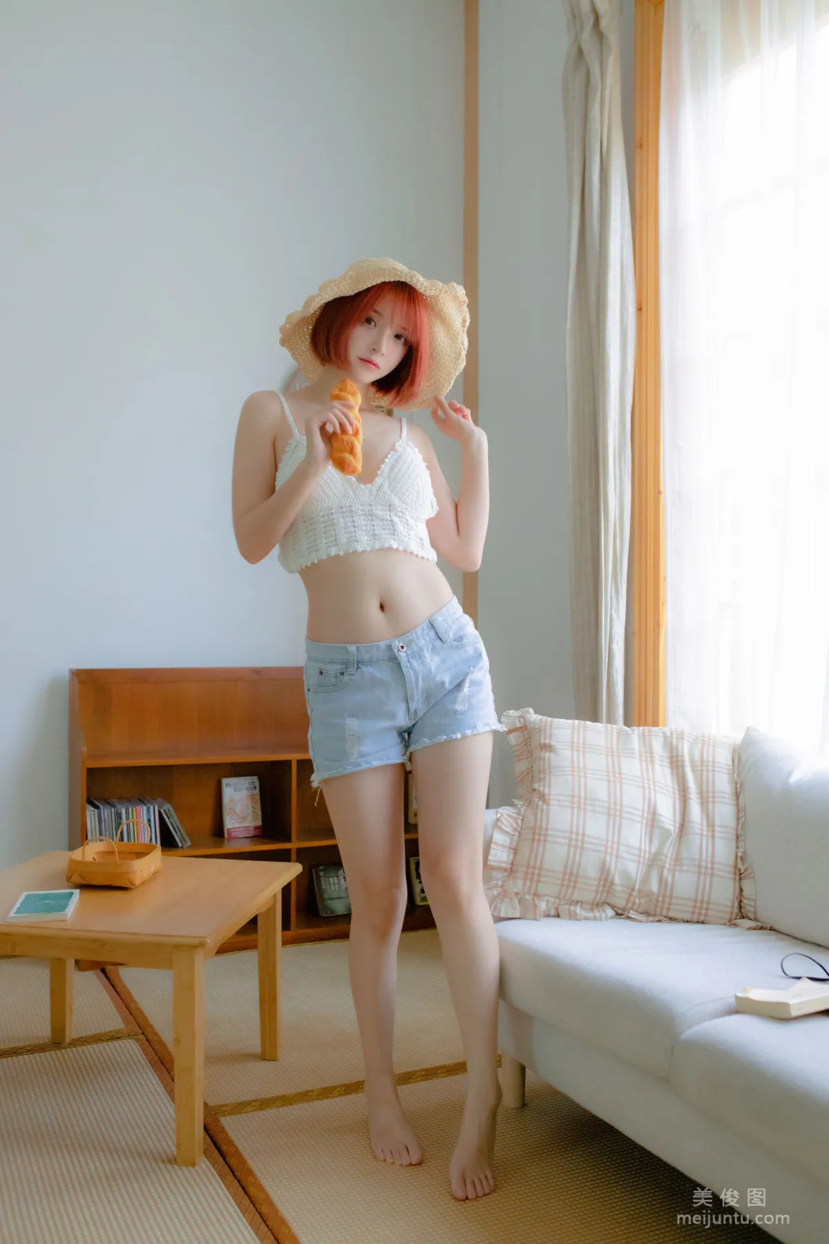 [COS福利] 疯猫ss - 草帽女孩10