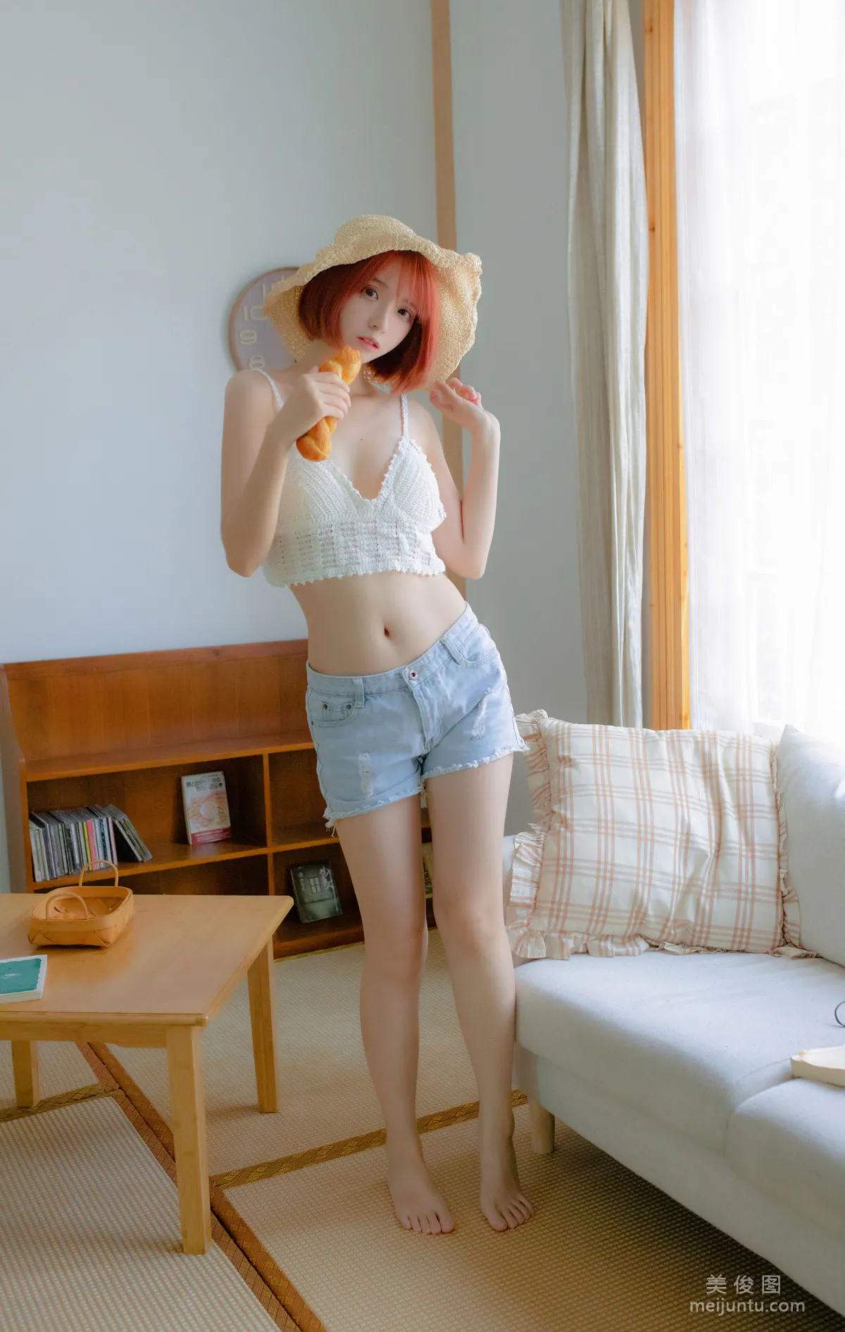 [COS福利] 疯猫ss - 草帽女孩9