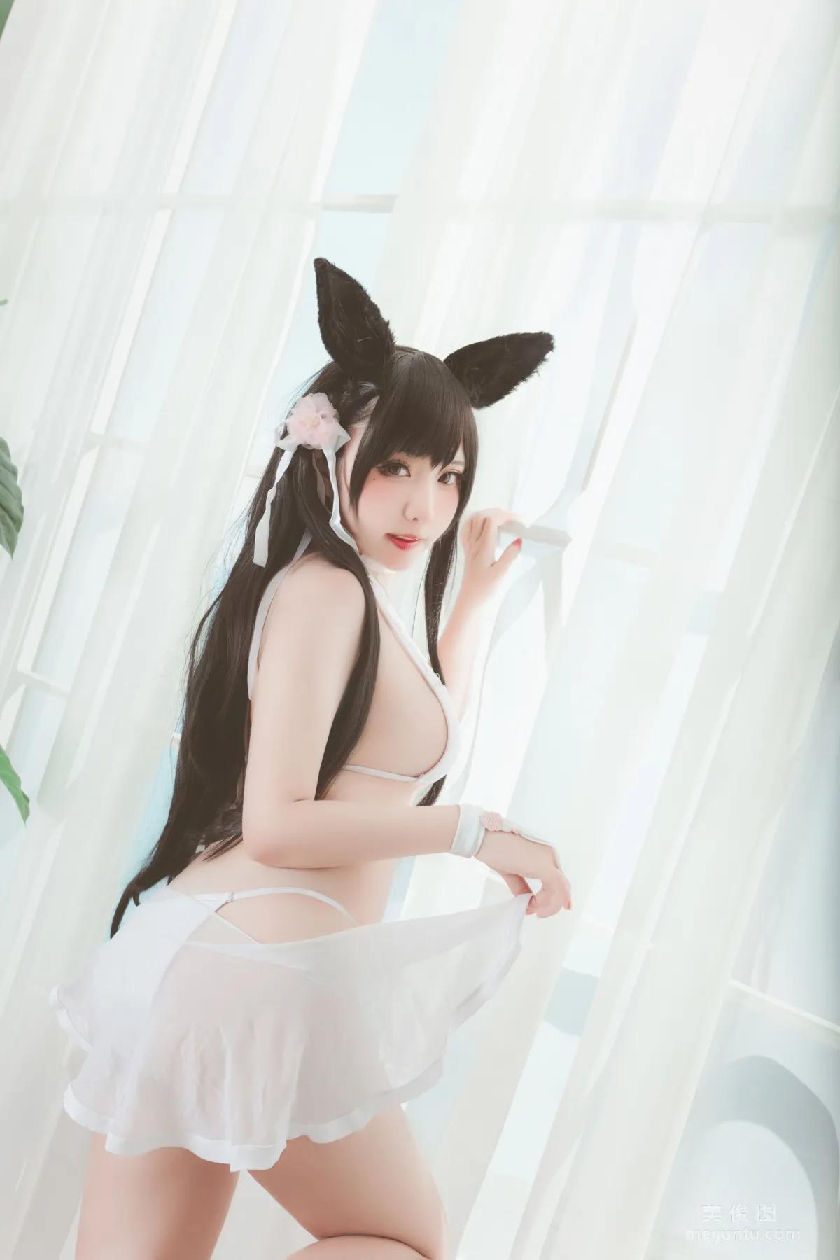 动漫博主貓田聖奈奈 - 爱宕泳装 盛夏进行曲1